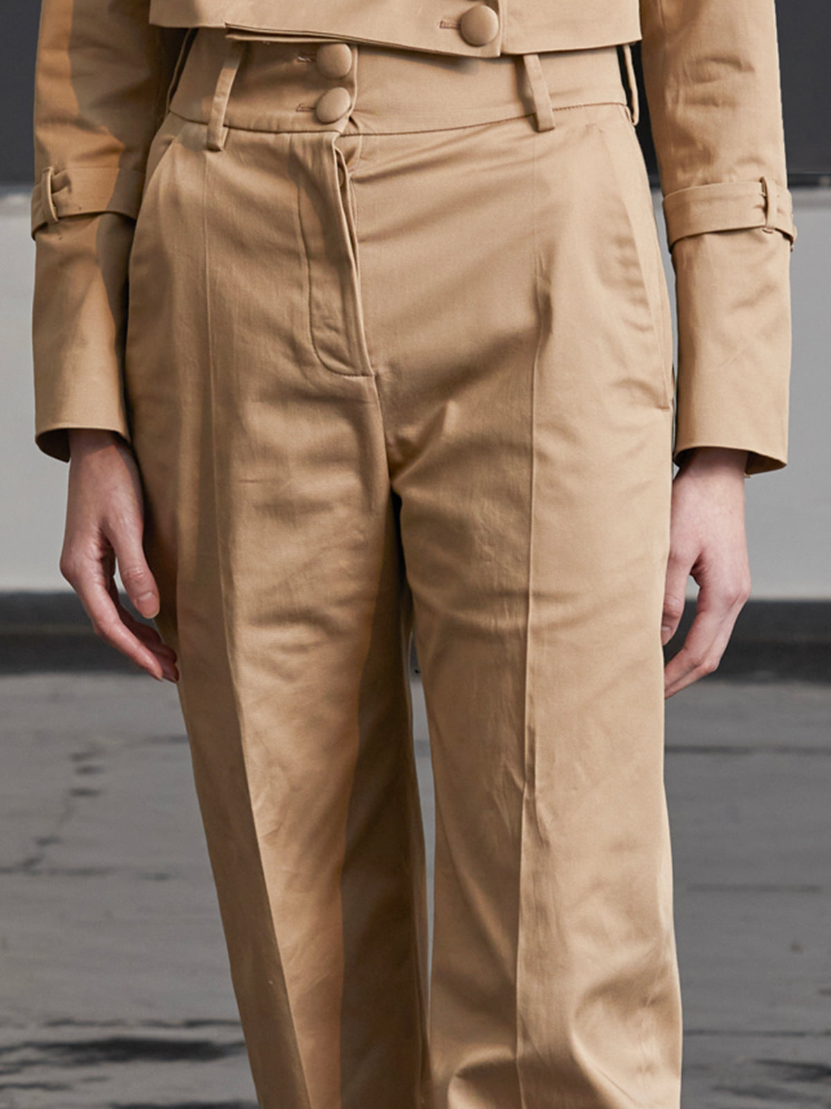 trousers w regular
